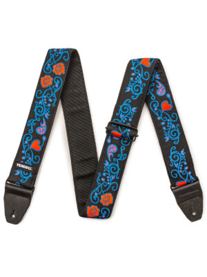 Dunlop Jimi Hendrix Blacklight Monterey Blue Strap