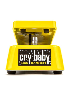 Dunlop Kirk Hammett Cry Baby Wah Yellow Sparkle Edition