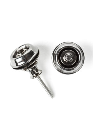 Dunlop Straplok Strap Retainers Dual Design Black Nickel