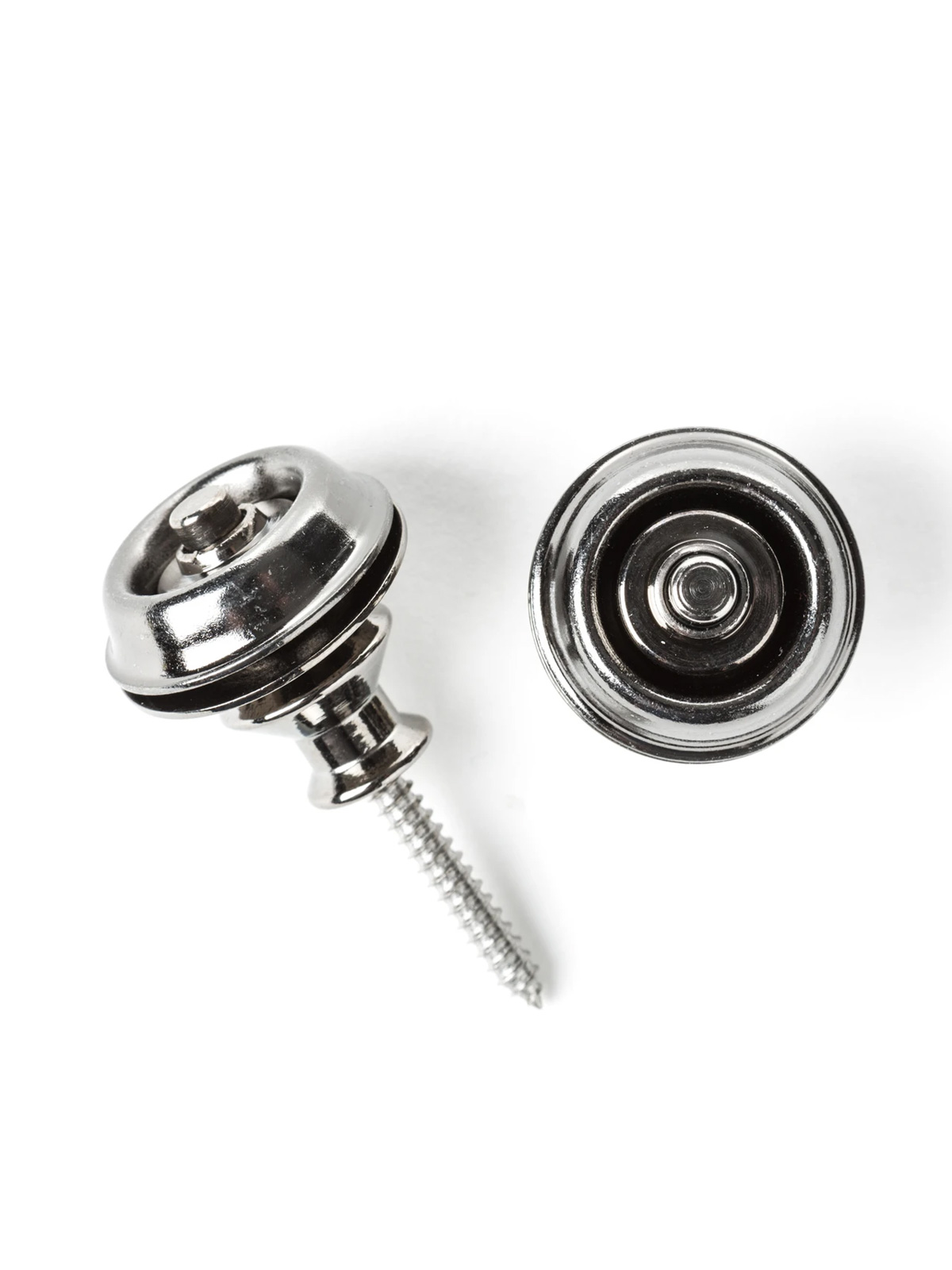 Dunlop Straplok Strap Retainers Dual Design Black Nickel