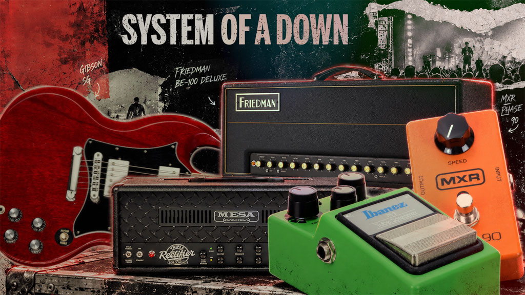 آشنایی با گیتارهای مورداستفاده توسط گروه موسیقی System of a Down
